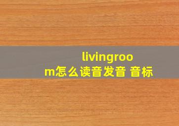 livingroom怎么读音发音 音标